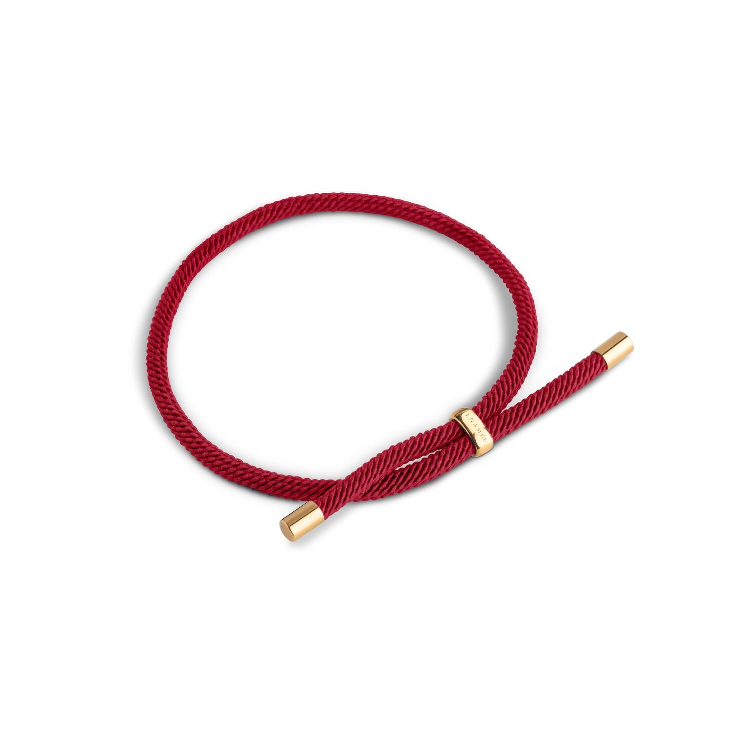 Color Cord armbånd - Bordeaux